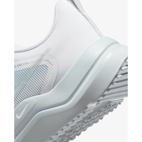 NIKE Women's DOWNSHIFTER 12 Running Shoe DD9294-100 White Sneaker Casual 8 Wmns - Picture 3 of 8